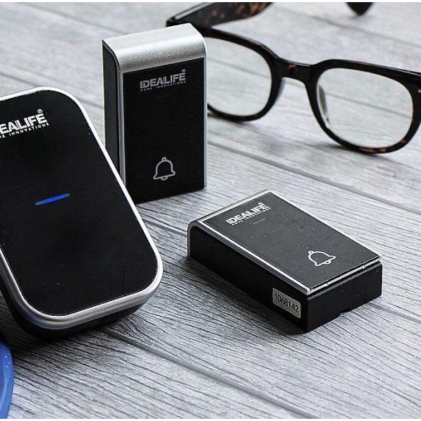 Idealife Bel Pintu Bell Rumah Wireless DoorBell 2 Remote IL-292