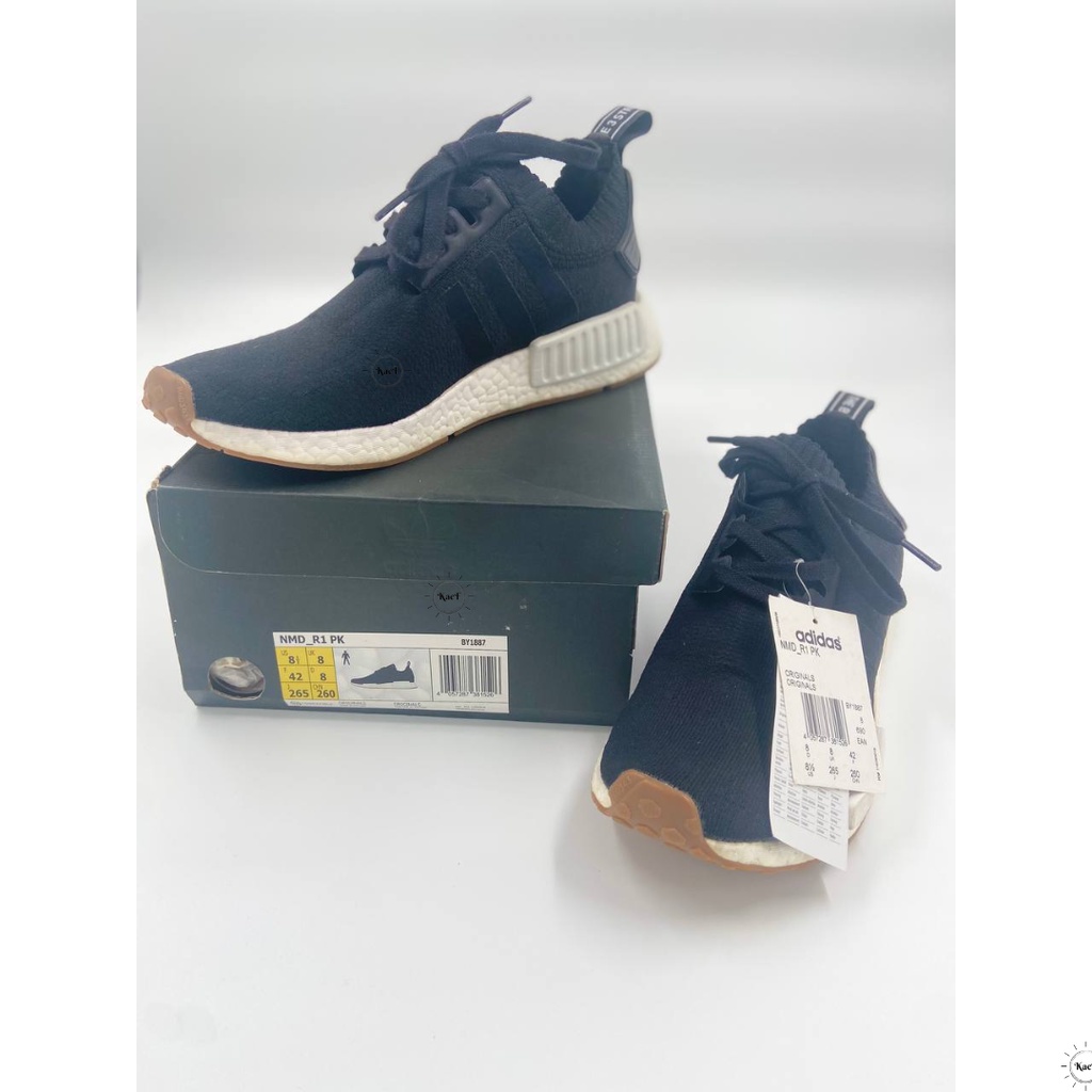Adidas NMD R1 Primeknit Black Gum