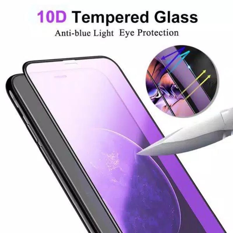 Tempered Glass Anti Blue Light REALME NARZO 20 20A 30 30A 50 50A 50i PRIME PRO Anti Gores Kaca Anti Radiasi Blue Light Full Cover