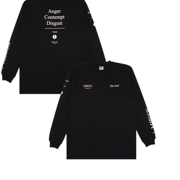 Morwick Kaos Lengan Panjang Anger Hitam - M