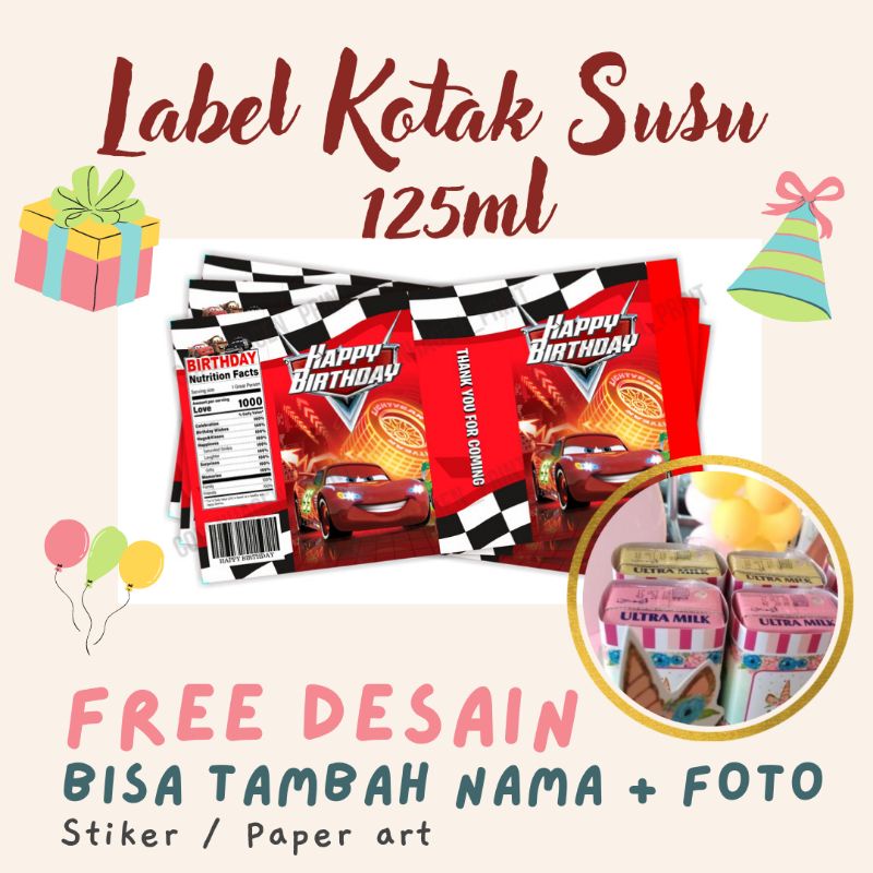 

LABEL SUSU kotak 125ML