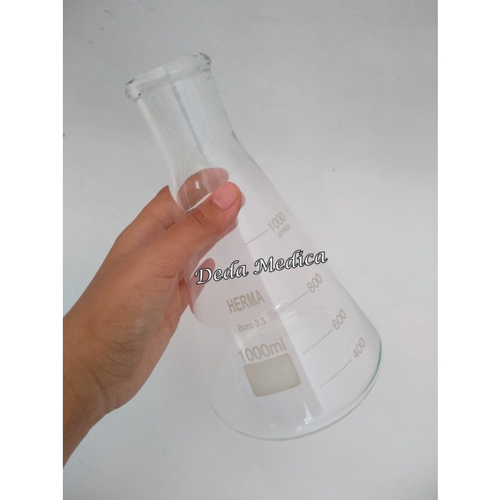 Jual Tabung Erlenmeyer 1000cc Labu Erlenmeyer Alat Laboratorium Herma Shopee Indonesia 4463