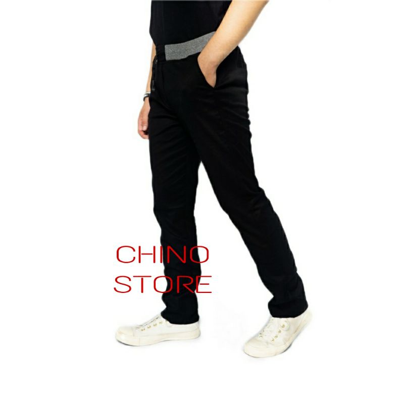 (size 27-38) CELANA RIP PANJANG // CHINO PANTS CHINOS KATUN STREACH KOLOR