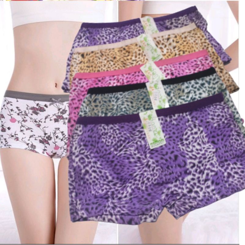 celana dalam wanita short pant import all size fit to L bahan tebal dan lembu