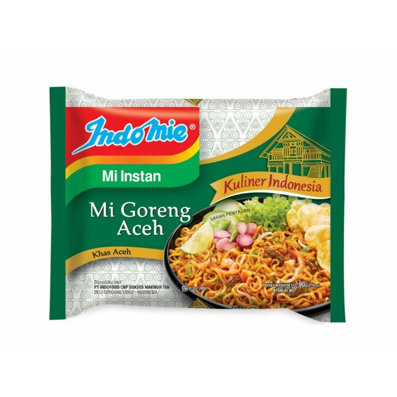 

Indomie mi instan mi goreng Aceh
