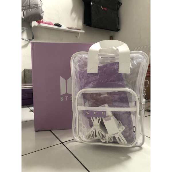 READY CLEAR BAG BTS MERCHBOX MERCH BOX 07 MB #7 7