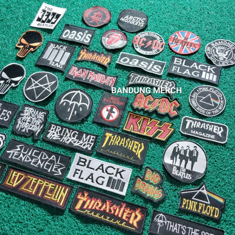 PATCH BORDIR / PATCHES MUSIK BMTH - THE BEATLES THRASHER PREMIUM BEST QUALITY