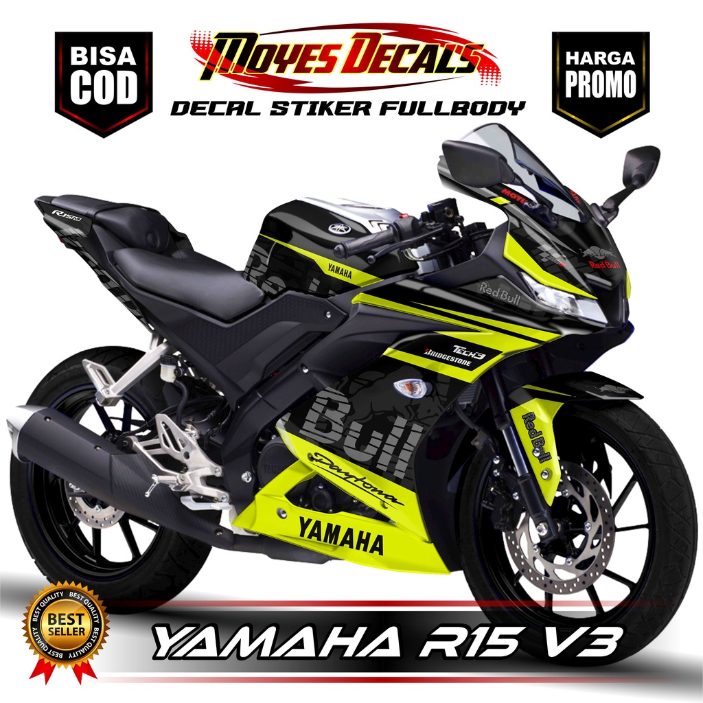 Stiker R15 V3 Decal R15 V3  Sticker Striping Lis Yamaha R15 V3, Sticker Decal R15 V3, Sticker R15 , 