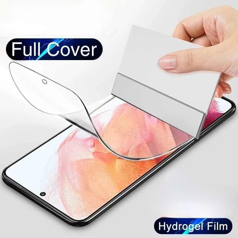 Vivo X80 / X80 Pro Anti Gores Hydrogel Clear Screen Guard Protector Plastik Jelly Lentur Anti Gores Bening Depan Belakang