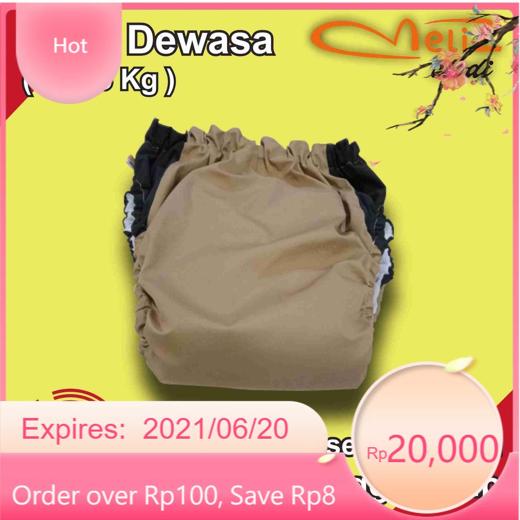 Clodi Celana | Popok Dewasa Pempes Dewasa | Pampers Dewasa | Popok Cuci Ulang | Cloudy Popok Kain