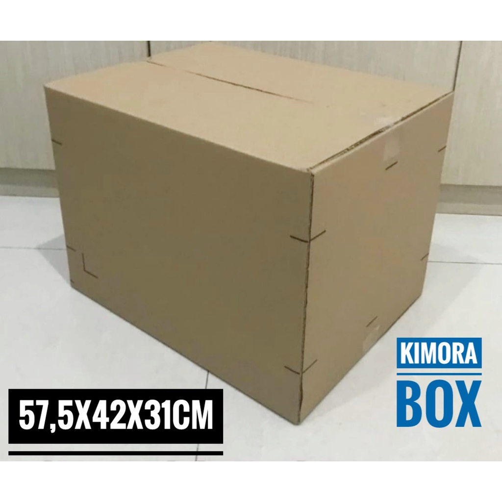 

Kardus Besar uk 57,5x42x31 cm untuk pindahan dll, code x14