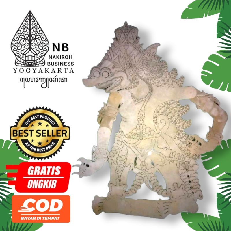 NAKIROHBUSINESS Wayang kulit buto raton putihan