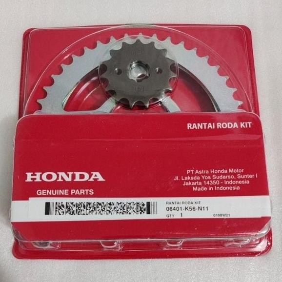 promo Sparepart Motor Gear Gir set paket Chain kit Honda Supra GTR 150