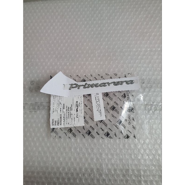 Emblem Body Vespa "Primavera" Original