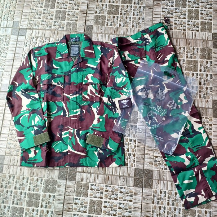 Seragam Driver Baju Pdl Doreng Malvinas Baloteli Chevalier