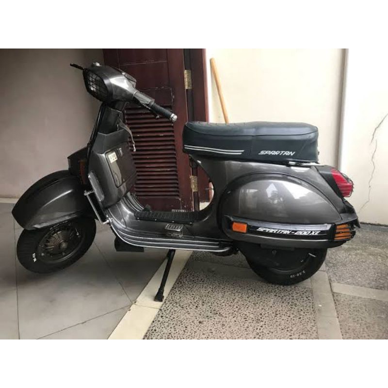 vespa spartan px 200 sarung jok motor