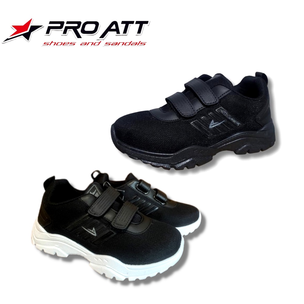 PRO ATT MCL 670 SEPATU SEKOLAH SEPATU HITAM SEPATU ANAK