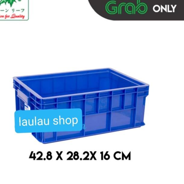 

Container Box 2245P Green Leaf / Krat Industri 2245 P Kotak Spare Part