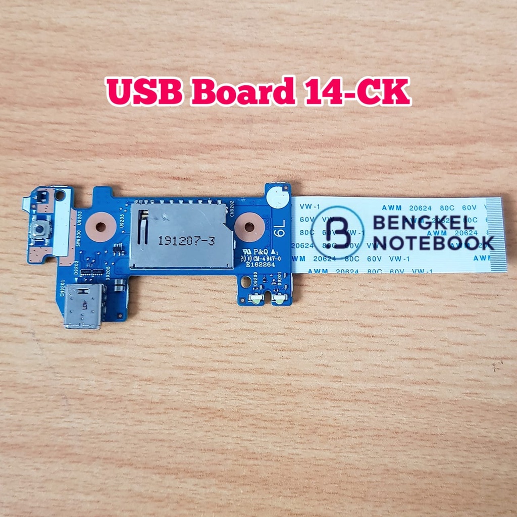 USB Board HP 14-CK 14-DK 14-CF 14-CM 14S-CR L24483-001 6050A2979701 14S-CR 14s-CF 14S-CM 14S-CK 240 G7 240 G8 245 G7 245 G8