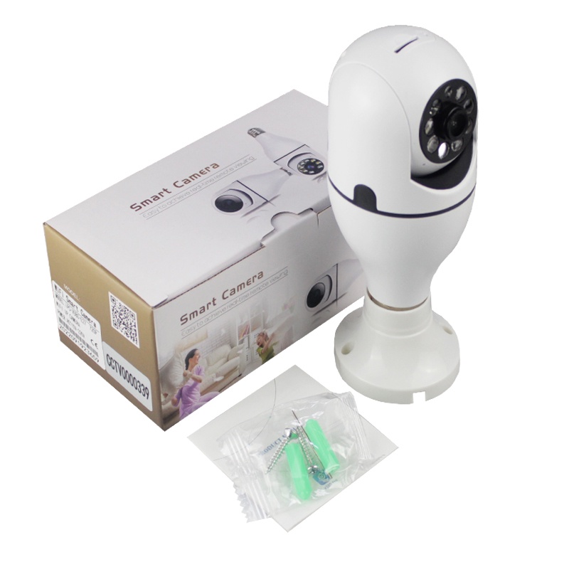 PTZ Smart WIFI Lamp Camera 720P E27-E1 [V380PRO] IP Kamera CCTV