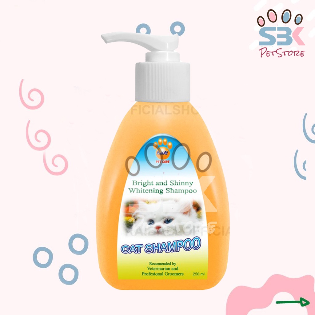 Shampo Kucing Bright &amp; Shinny Untuk Bulu Putih 250ml