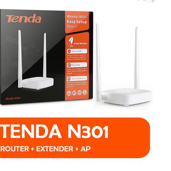 Router TENDA N301 Wireless Router+Extender+Access Point WIFI REPEATER
