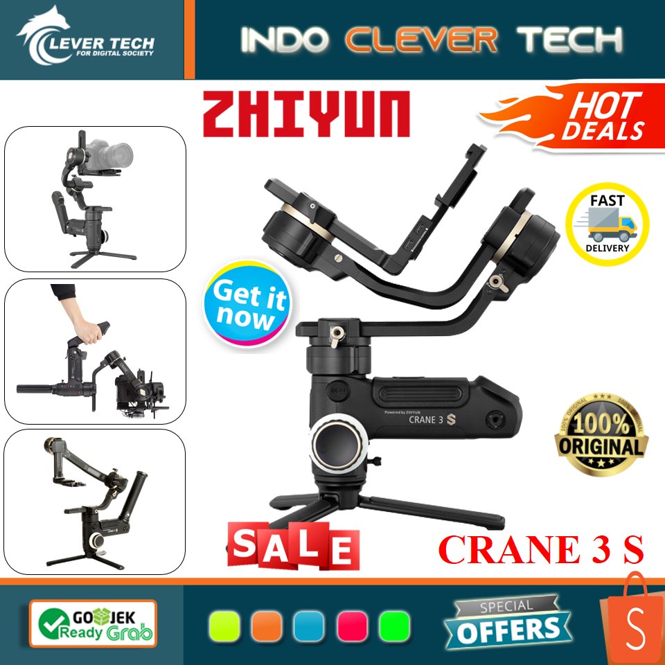 Zhiyun Crane 3S Handheld Stabilizer For Camera