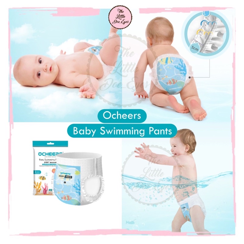 Ocheers Baby Swimming Pants - Celana Popok Renang Anak Bayi