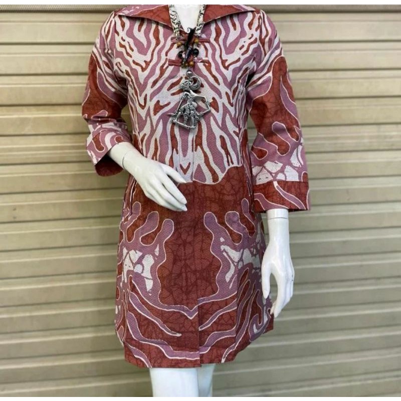 BATIK TUNIK BAHAN DOBBY PREMIUM THAMRINCITY