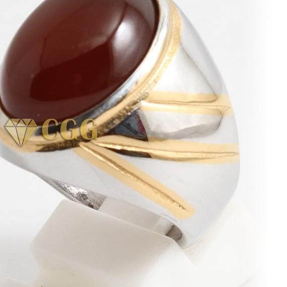 BATU CINCIN NATURAL YAMAN WULUNG COKLAT TUA ORIGINAL - 7