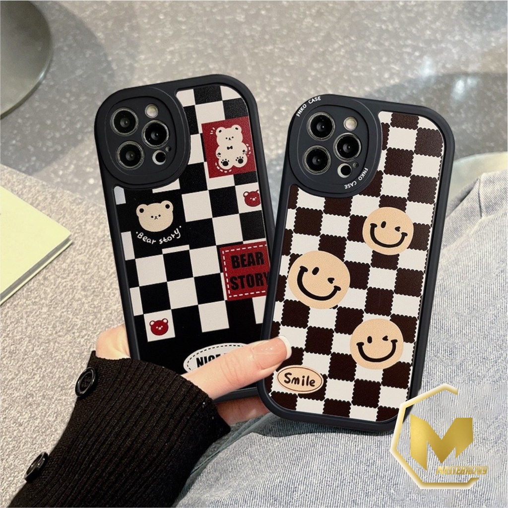 SS118 CASING SOFTCASE BEAR STORY IPHONE 6 6S 7 7+ 8 8+ X XS XR XS MAX 11 12 13 14 PRO MAX MA3676