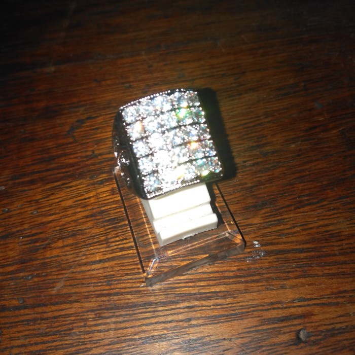 Cincin pria xuping batu cubic zirconia size 7