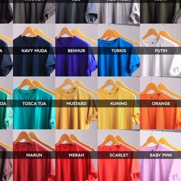 Kaos Polos Katun Bambu V Neck XXL (Cotton Bamboo Tshirt) - Hitam