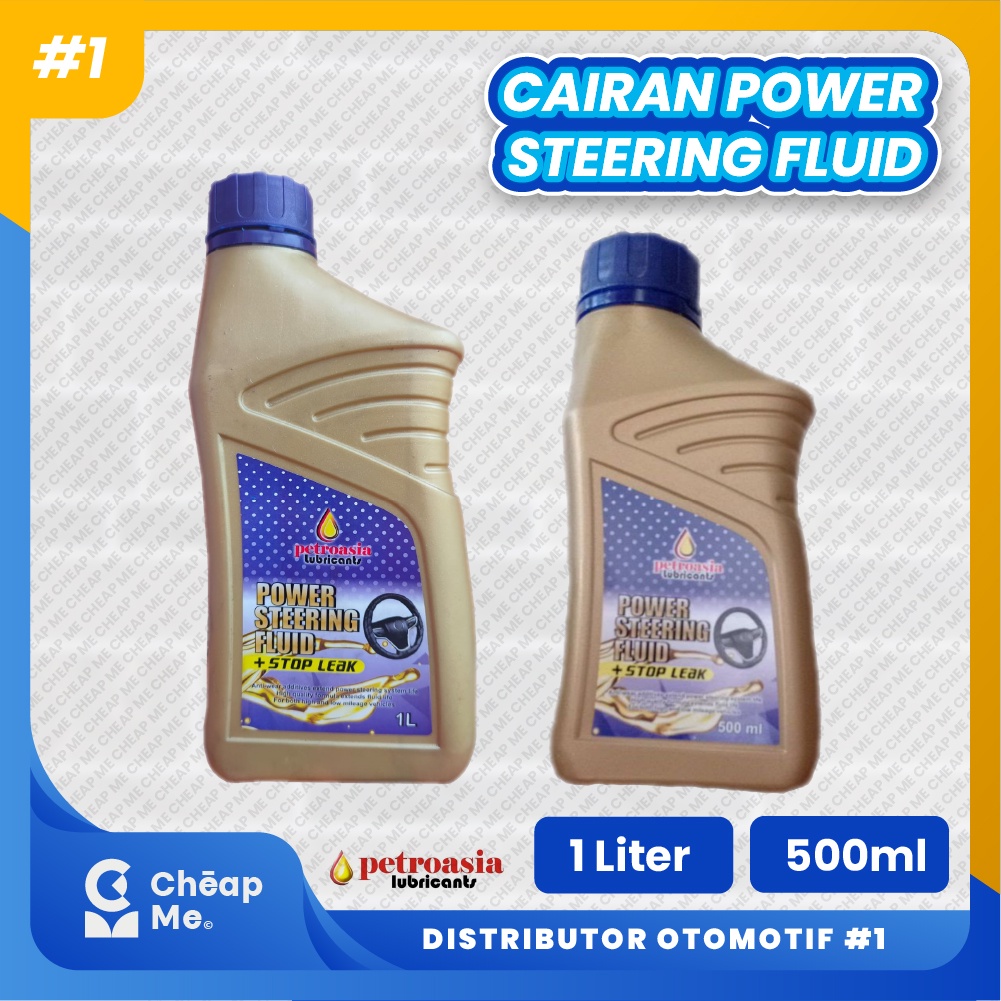 Power Steering Fluid Petroasia / Cairan Petroasia POWER STEERING FLUID 1 Liter / Cairan Petroasia PO