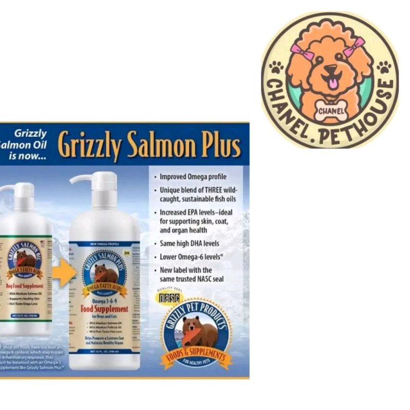 Grizzly Salmon Oil 237 ml