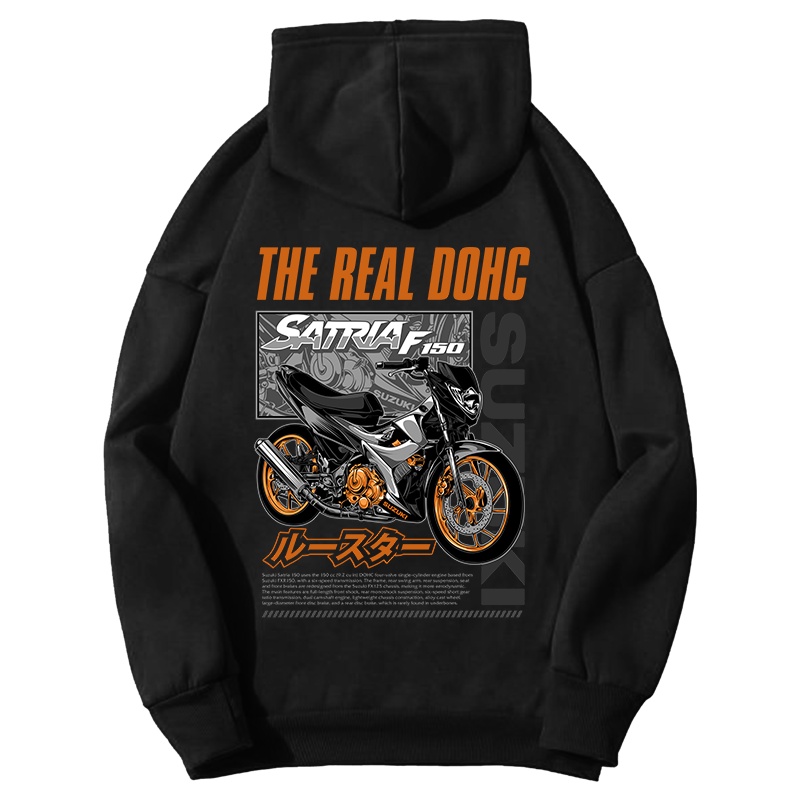 HOODIE FLEECE SUNMORI MOTOR SATRIA FU 150 BANGKAOS