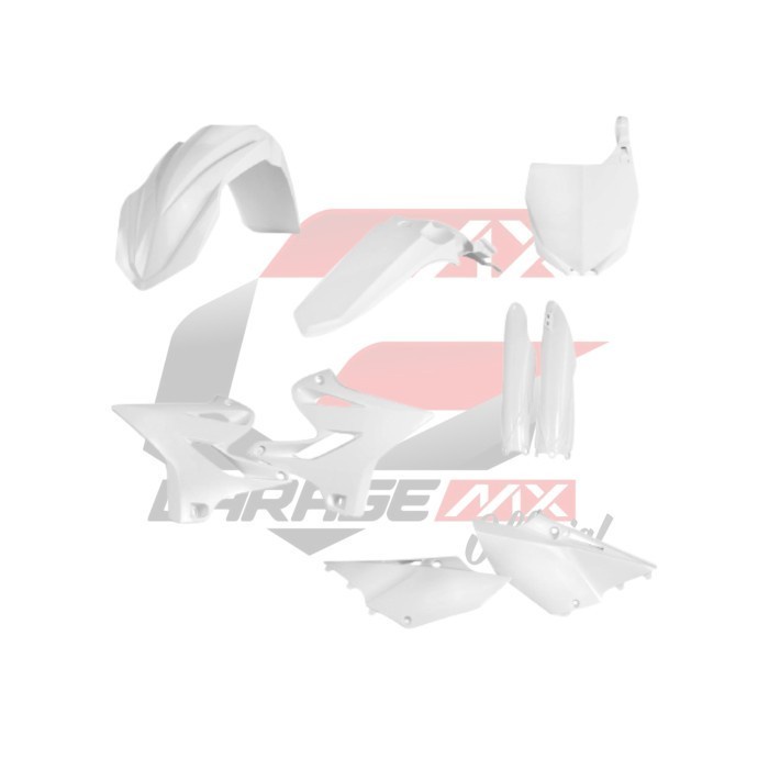 BODY SET ACERBIS FULL PLASTIC KIT YAMAHA YZ 125 250 - WHITE