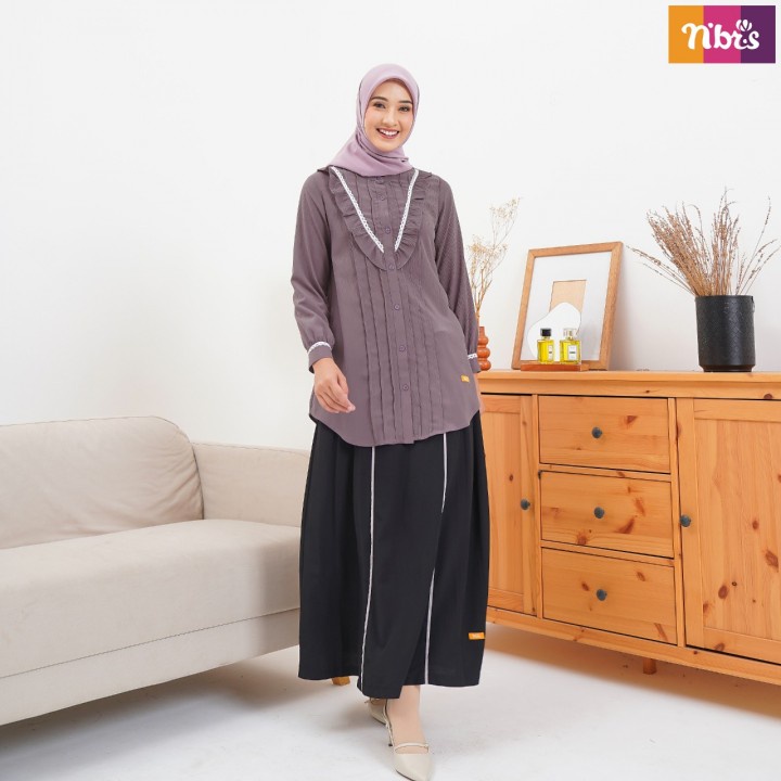 Atasan Nibras Terbaru NA 050 / Fashion Baju Atasan Wanita / Baju Kemeja Wanita