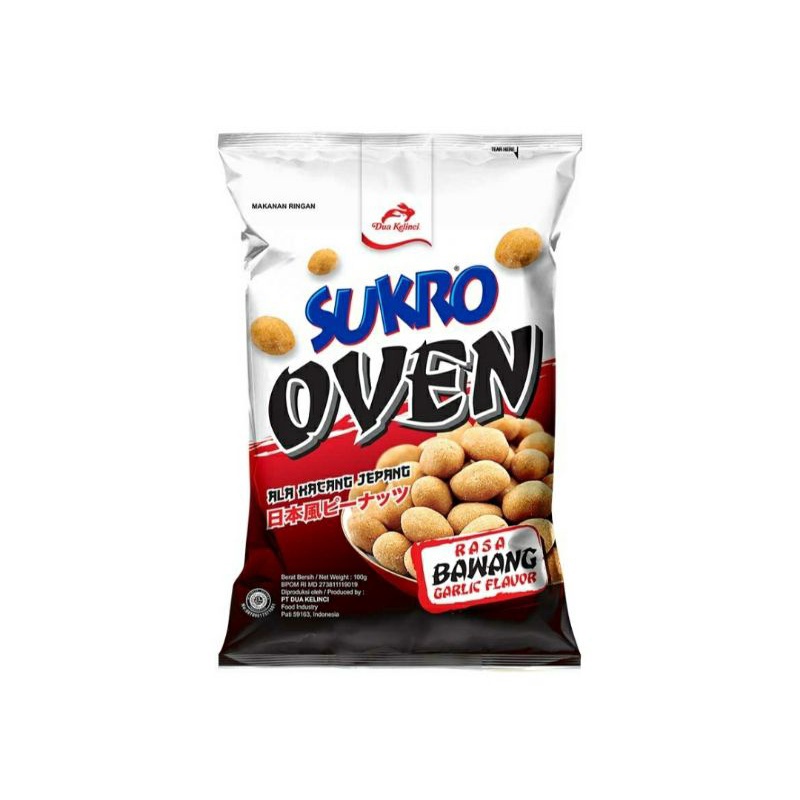 

Dua Kelinci Kacang Sukro Oven Bawang 100G