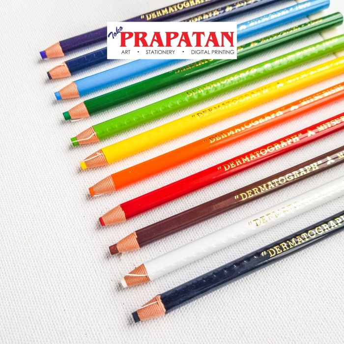 

DERMATOGRAPH Pensil Kaca / glass pencil (Mitsubishi) - Biru Muda NANDAA