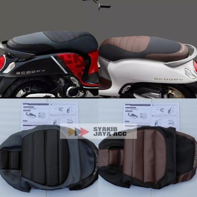 Sarung Jok / Seat Cover Honda Scoopy 2021 ORIGINAL