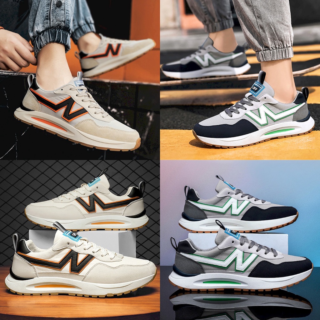 Sepatu Sneakers Pria 01137780 Sepatu Olahraga Pria Fashion Impor