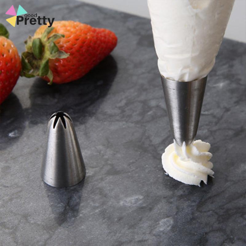 Cupcake Nozzles Stainless steel piping nozzle Stainless steel piping nozzle Spuit Baking Cake Decorator - PD