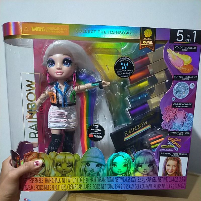 STOCK SALE : Rainbow high hair studio original - Mainan Boneka Karakter Rainbow High