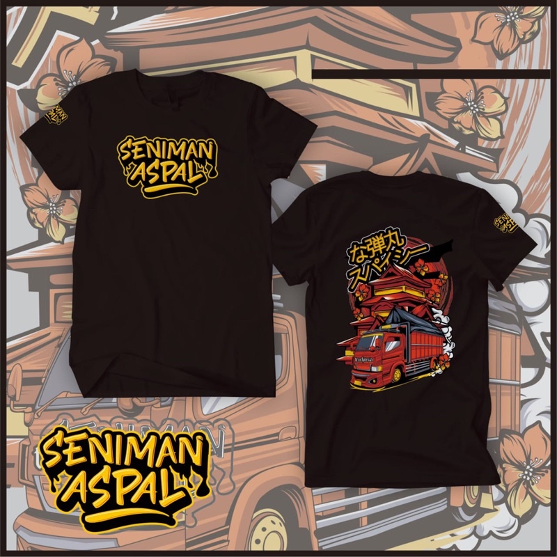 (COD) kaos truck seniman aspal | rebecca concept | kaos truk original | stfc.co