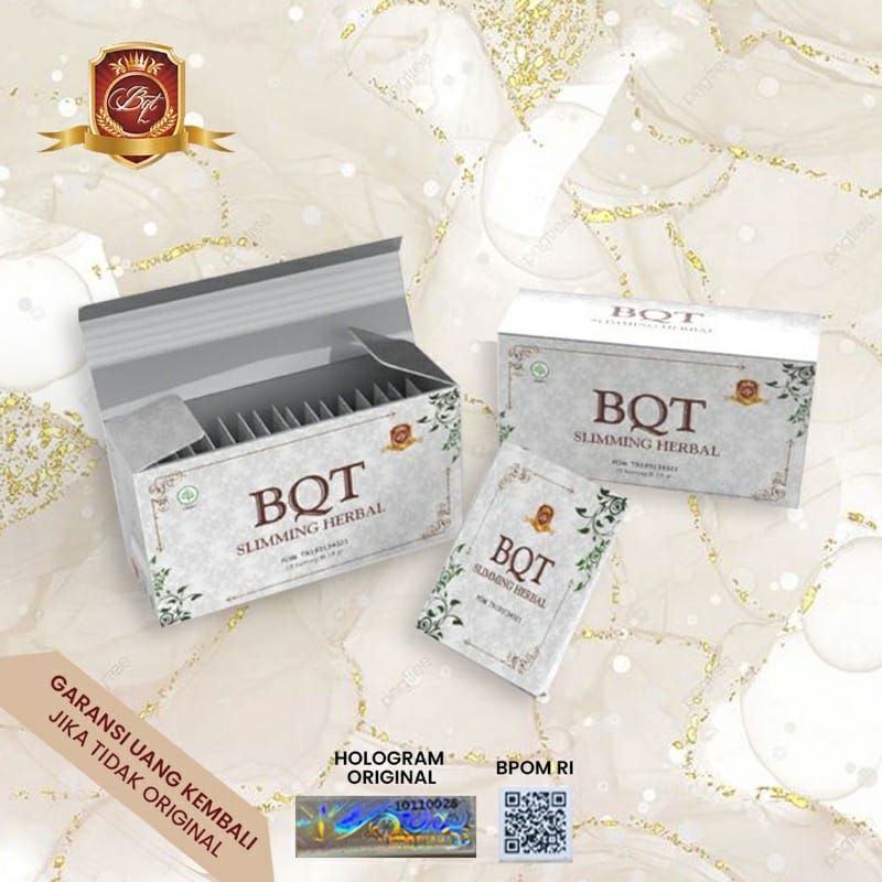 BQT Slimming Herbal original ( 1box isi 25 ktc )Garansi uang kembali double