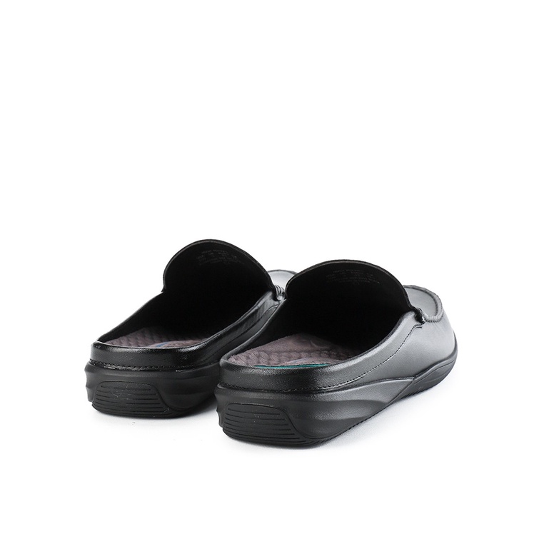 HM001 SEPATU SANDAL HUSH PUPPIES PRIA ORIGINAL KULIT BRANDED HITAM