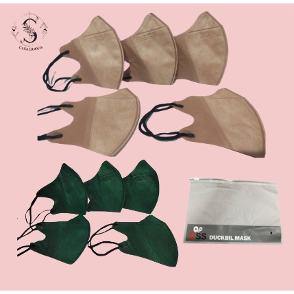 MASKER DUCKBILL 3SS 4PLY WARNA