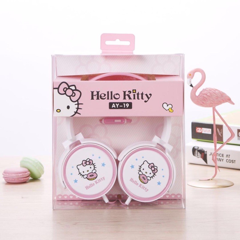 Headset Bando karakter Hellokitty AY-19