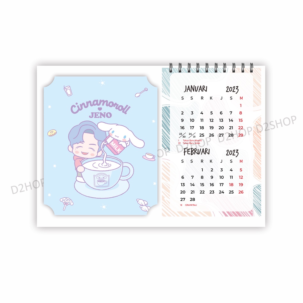 

KALENDER NCT 2025 SANRIO X NCT